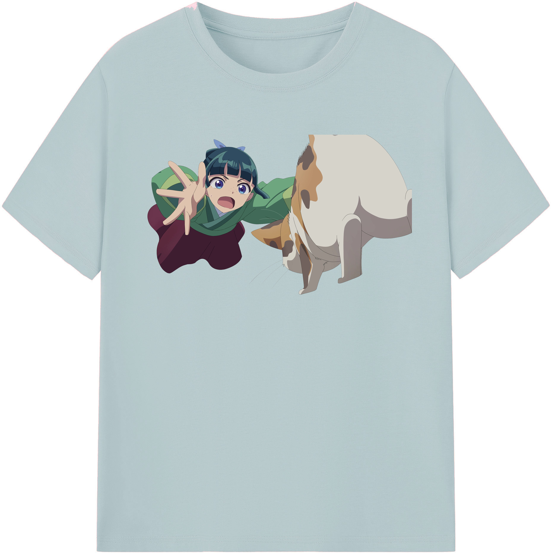 （画像用） 薬屋のひとりごと The Apothecary Diaries 綿100％半袖Tシャツ（フロントプリント）